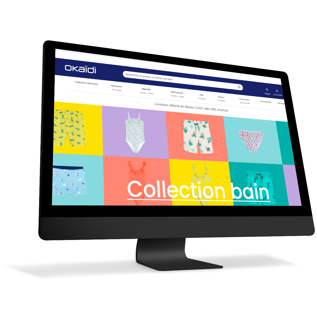Site web France de la marque Okaïdi