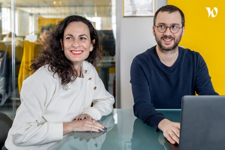 Sarah Thomas et Julien Bouillet, équipe commercial de RESONEO