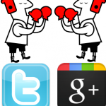 Twitter bat Google + en terme d'audience