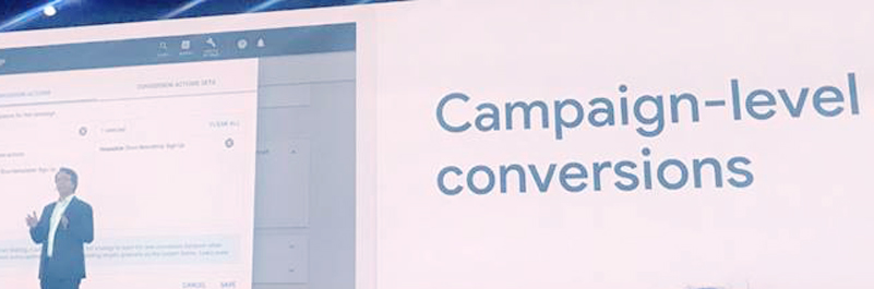 Google Marketing Live campaign level conversions