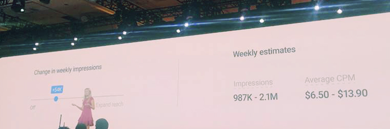 Google Marketing Live audiences